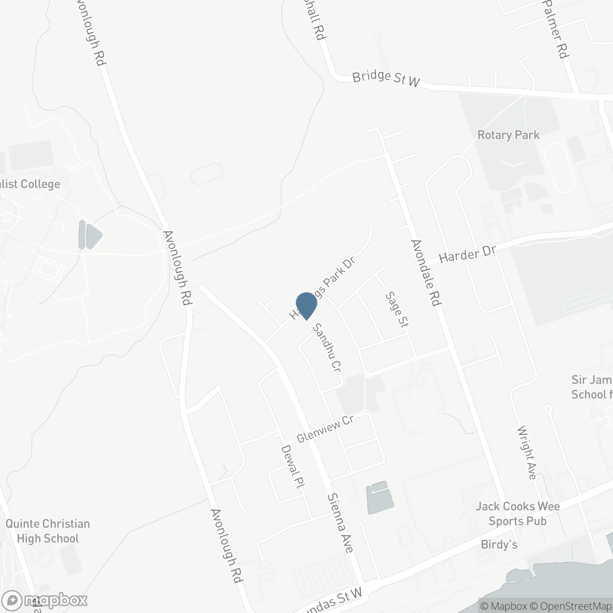 100 HASTINGS PARK DRIVE, Belleville, Ontario K8P 0G7